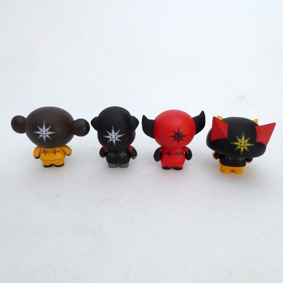 NEW 2004 EVIL KINGDOM SNORTY FRIENDS DESIGNER VINYL COLLECTIBLE FIGURE SET - Picture 9 of 16